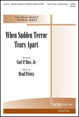 When Sudden Terror Tears Apart SATB choral sheet music cover